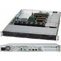 SuperMicro CSE-815TQ-563UB, корпус для сервера 1U, 563 Вт, 4 x 3.5