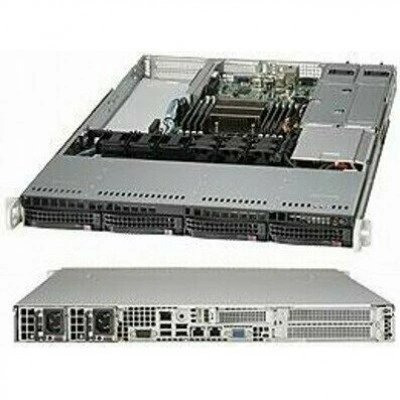 Supermicro CSE-815TQ-R500WB, серверный корпус с блоком питания 500 Вт