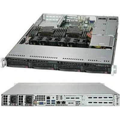 Supermicro CSE-815TQC-R706WB2, серверный корпус 1U