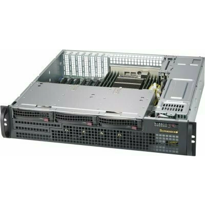 Supermicro CSE-825MBTQC-R802LPB, корпус для сервера