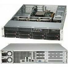 Supermicro CSE-825TQ-R500WB, серверный корпус 2U, E-ATX, 500 Вт