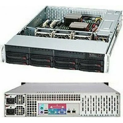 Supermicro CSE-825TQC-R740LPB, серверный корпус 2U