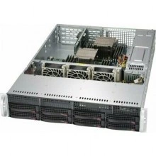 Supermicro CSE-825TQC-R740WB, 2U серверный корпус с блоком питания 740 Вт
