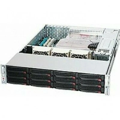Supermicro CSE-826E16-R500LPB корпус для сервера 2U, черный, с резервным БП 500 Вт