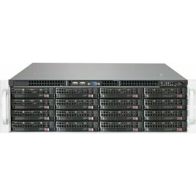 Supermicro CSE-836BE1C-R1K03JBOD 1000W, корпус для сервера 3U Supermicro CSE-836BE1C-R1K03JBOD 1000W, корпус для сервера 3U