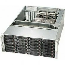 Supermicro CSE-846BA-R920B корпус для сервера, 4U, черный, 920 Вт