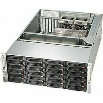 Supermicro CSE-846BA-R920B корпус для сервера, 4U, черный, 920 Вт Supermicro CSE-846BA-R920B корпус для сервера, 4U, черный, 920 Вт