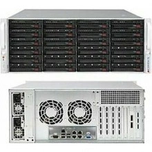 Supermicro CSE-846BE1C-R1K23B корпус 4U, 24 x 3.5", 1200 Вт, black