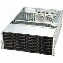Supermicro CSE-846E16-R1200B — серверный корпус 4U, 24 x 3.5" SAS/SATA, 1200 Вт