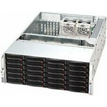 Supermicro CSE-846E26-R1200B — серверный корпус 4U, 24 x 3.5" SAS/SATA, 1200 Вт