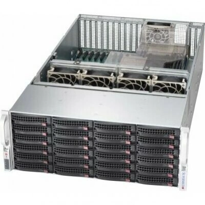 Supermicro CSE-846XE2C-R1K23B корпус для сервера, 4U Supermicro CSE-846XE2C-R1K23B корпус для сервера, 4U