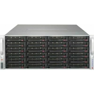 Supermicro CSE-847BE2C-R1K28WB, корпус 4U для серверов