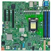 SuperMicro MBD-X12STH-F-O, материнская плата mATX, Intel C256, LGA1200