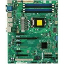 Supermicro MBD-X9SAE-V-O, материнская плата ATX, LGA1155, Intel C216