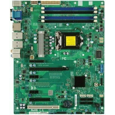 Supermicro MBD-X9SAE-V-O, материнская плата ATX, LGA1155, Intel C216