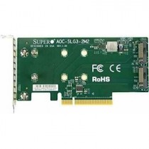 SuperMicro AOC-SLG3-2M2-O переходная плата PCIe для 2 модулей M.2