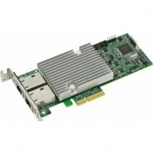 Supermicro AOC-STGS-I2T-O, сетевая карта 2 порта 10G RJ45, Intel X550