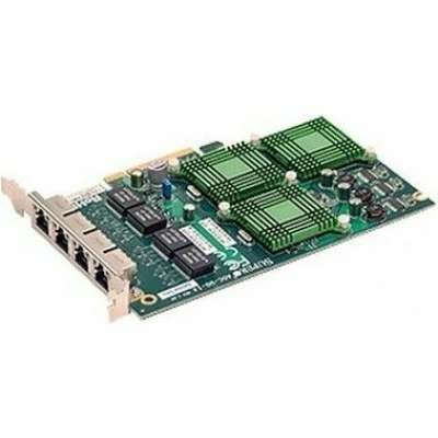 Supermicro AOC-UG-I4, 4-портовая карта Gigabit Ethernet UIO Supermicro AOC-UG-I4, 4-портовая карта Gigabit Ethernet UIO