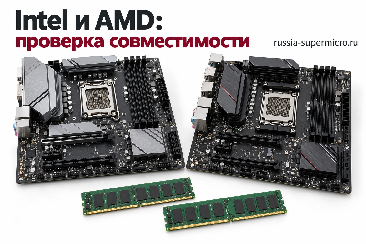 Intel и AMD: проверка совместимости